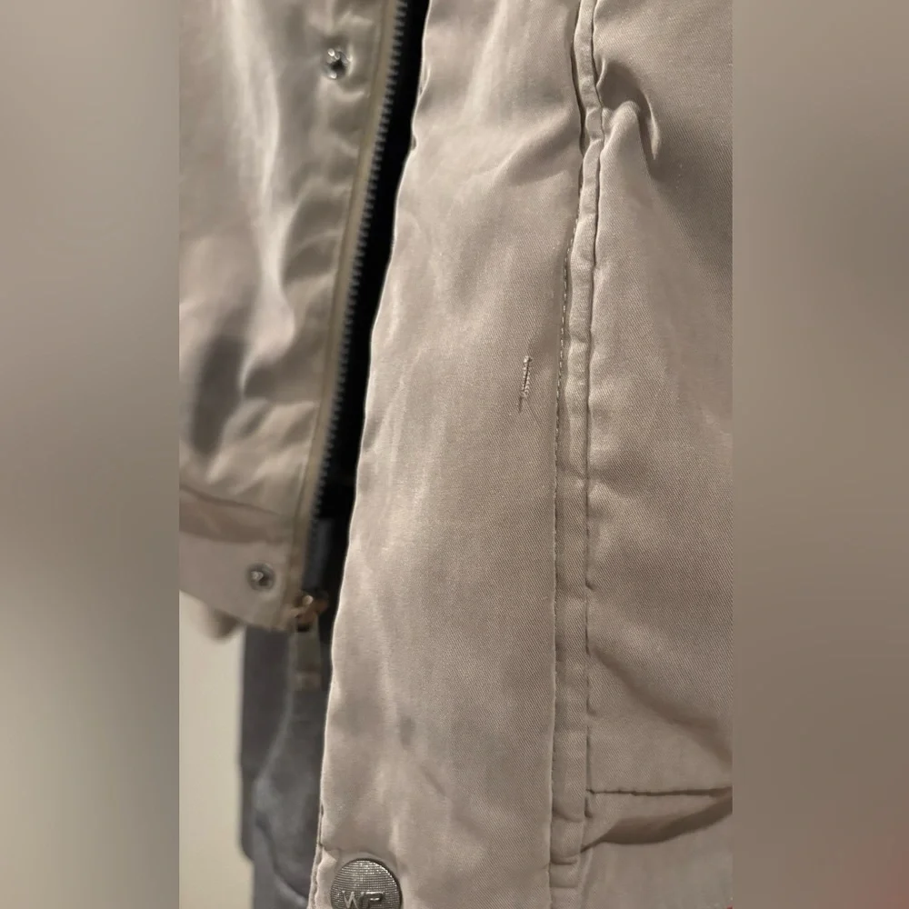 Weatherproof Men's Taupe with Brown Interior Bomber Jacket - Picture 13 of 14